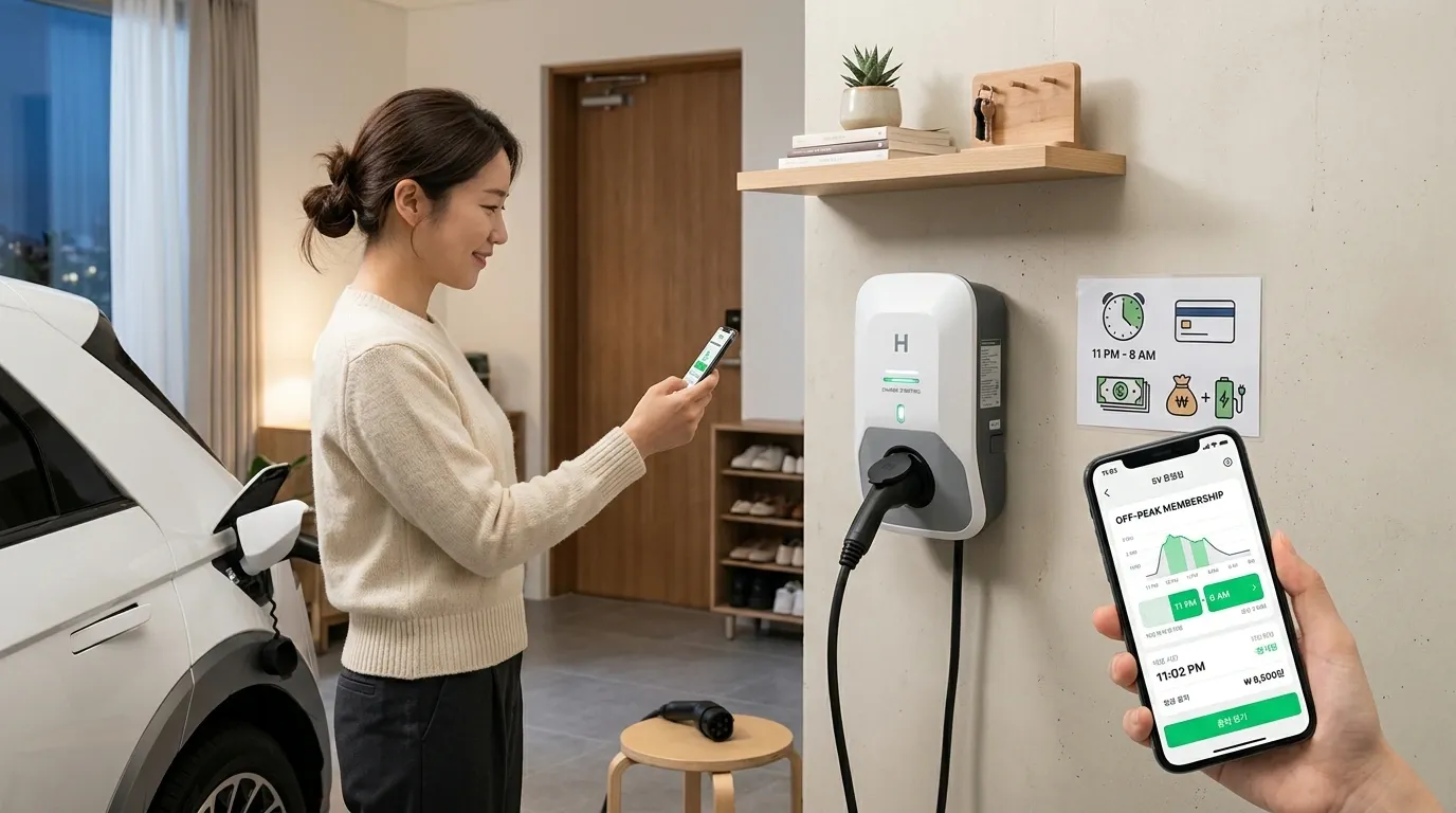 전기차 충전 비용, 왜 비싸게 느껴질까요? 내용을 설명하는 이미지