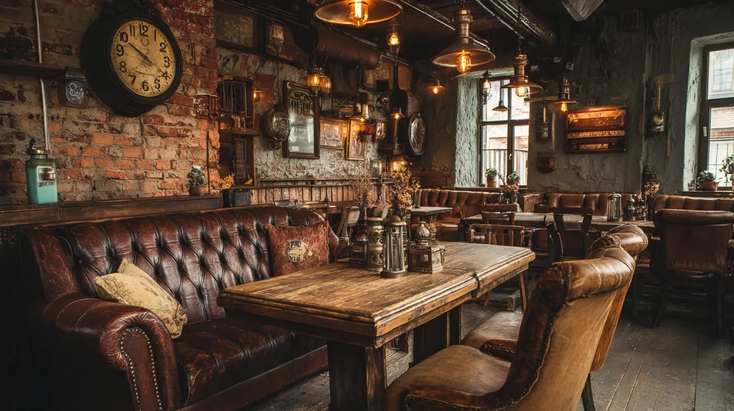 다섯 가지 감성 카페 스타일별 키워드 모음 예시 3 내용을 설명하는 이미지