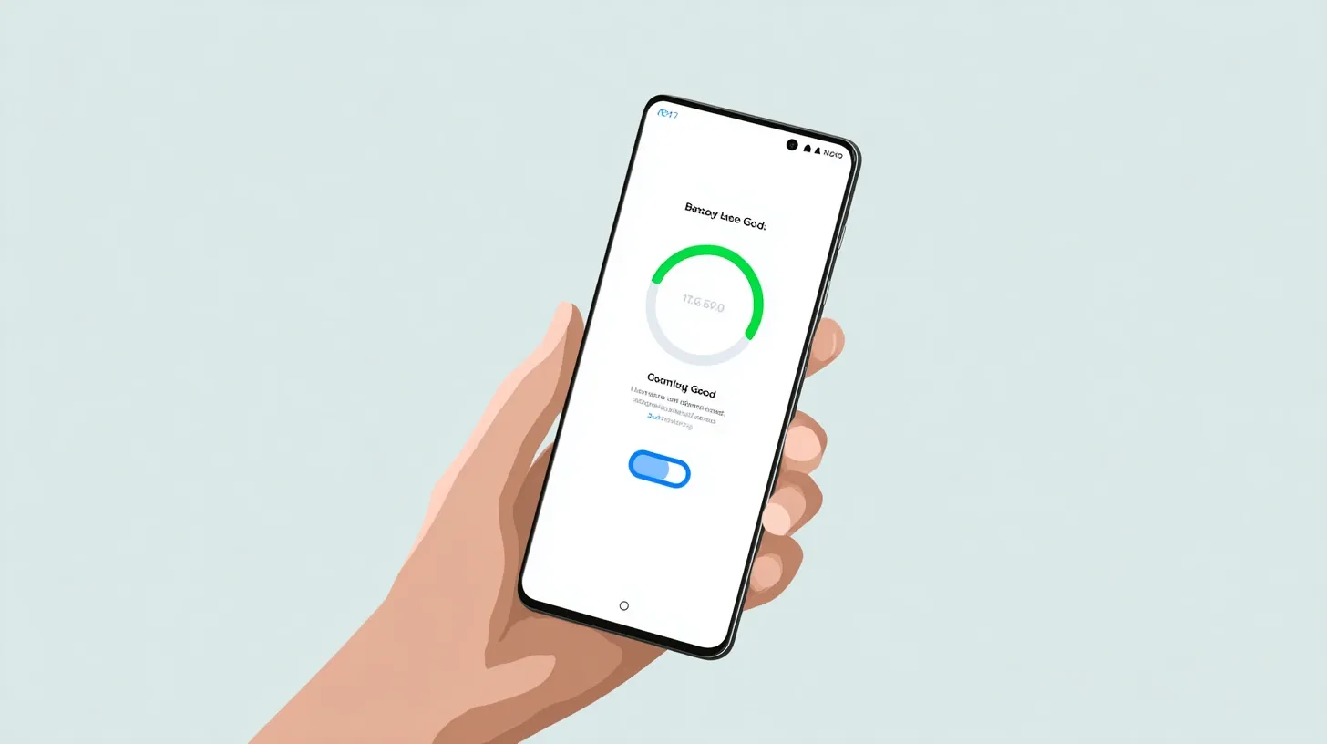 안드로이드폰 배터리 성능 확인하는 방법 (삼성폰 중심) 내용을 설명하는 이미지