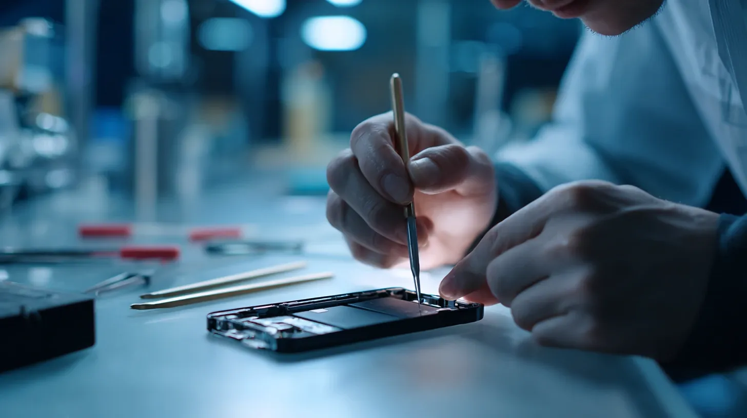 배터리 교체, 어디서 해야 할까? (공식 vs 사설) 내용을 설명하는 이미지