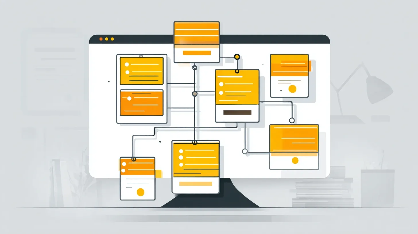 실용적인 MOC 예시: 업무, 글쓰기, 공부 내용을 설명하는 이미지