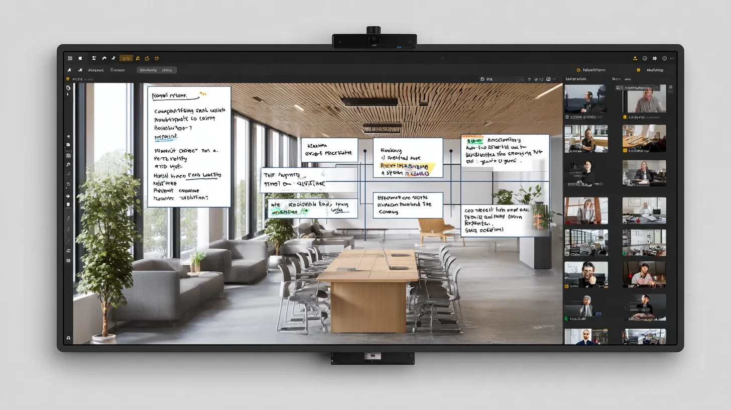 회의 기록을 **살아있는 지식**으로: 연결의 힘 내용을 설명하는 이미지