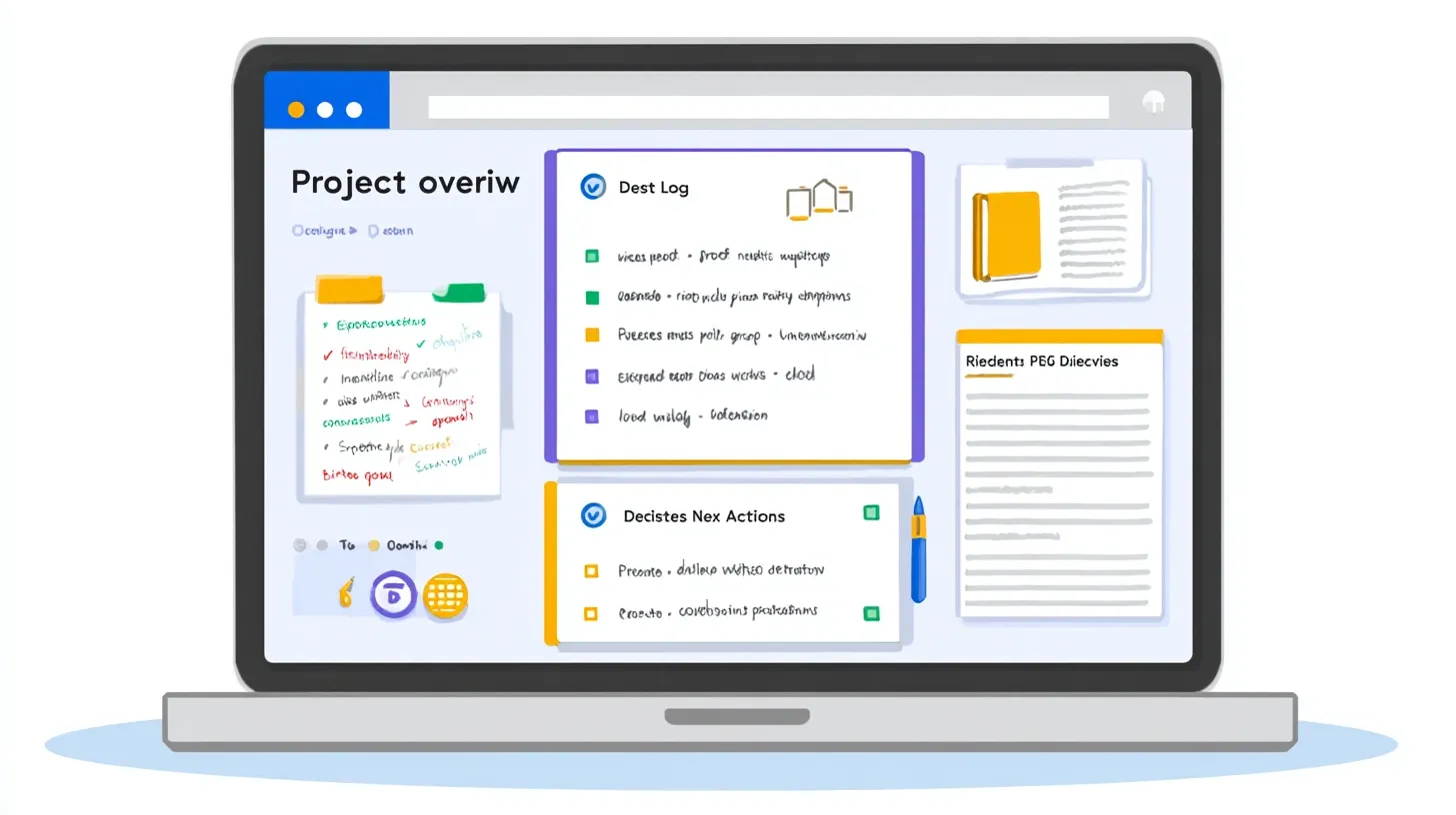 옵시디언 프로젝트 노트, 이렇게 구성하면 좋습니다 내용을 설명하는 이미지