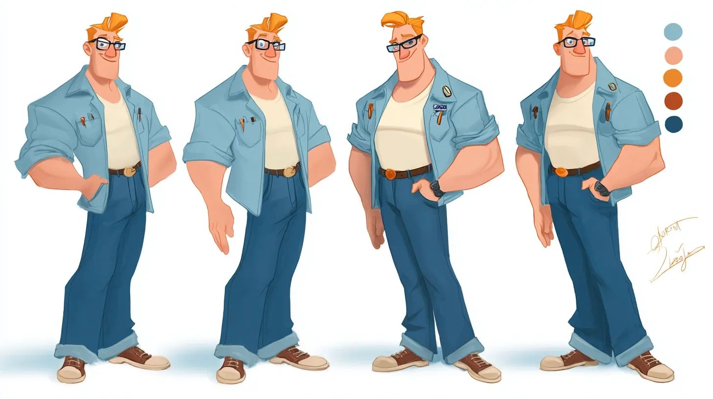 캐릭터가 자꾸 무너지는 이유는 스타일 정보와 캐릭터 정보가 한 문장에 엉키기 때문입니다 예시 1 내용을 설명하는 이미지