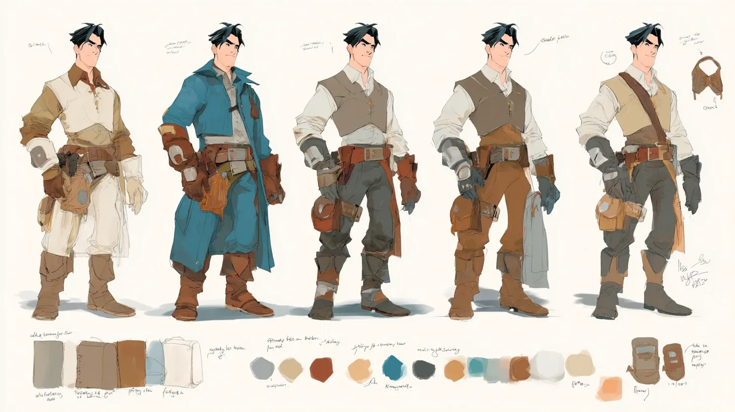 캐릭터가 자주 무너지는 건 화풍이 바뀌어서가 아니라 식별 포인트가 너무 많거나 너무 적어서입니다 내용을 설명하는 이미지