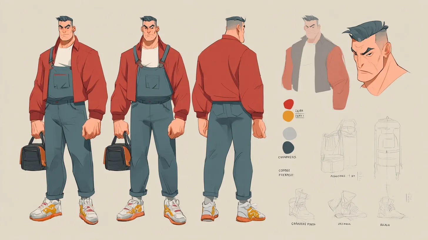 포즈와 표정은 초반에 넓히기보다 중간 단계 테스트를 거치는 편이 시리즈 작업에 유리합니다 내용을 설명하는 이미지