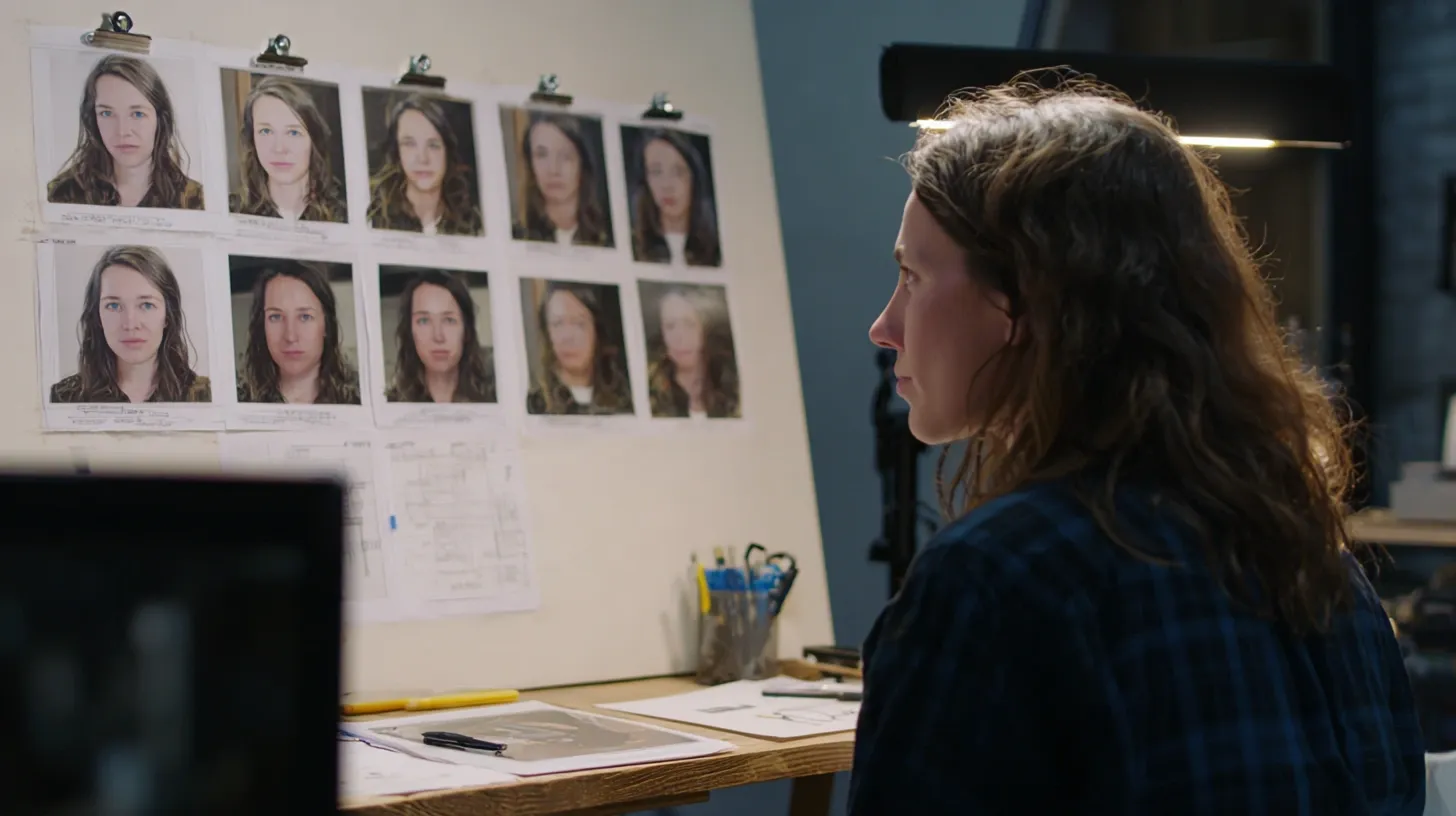 배경, 표정, 거리, 의상은 한 번에 하나씩만 넓혀야 원인을 읽을 수 있습니다 내용을 설명하는 이미지