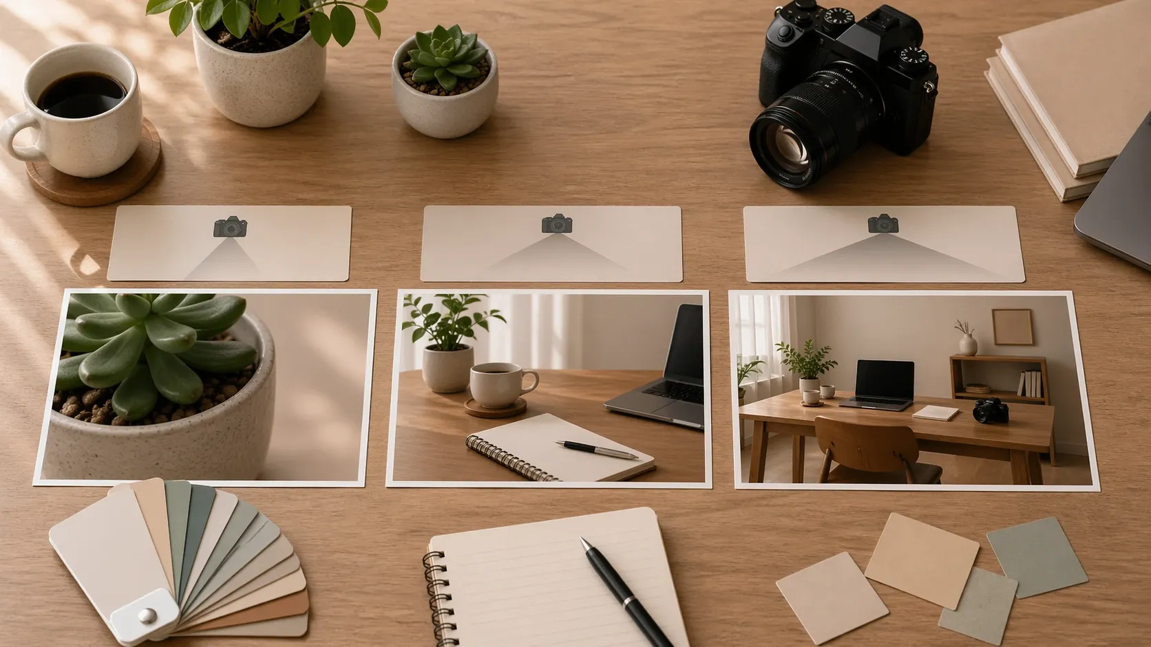 카메라 거리는 주제의 크기와 독자의 읽는 거리를 함께 정한다 내용을 설명하는 이미지