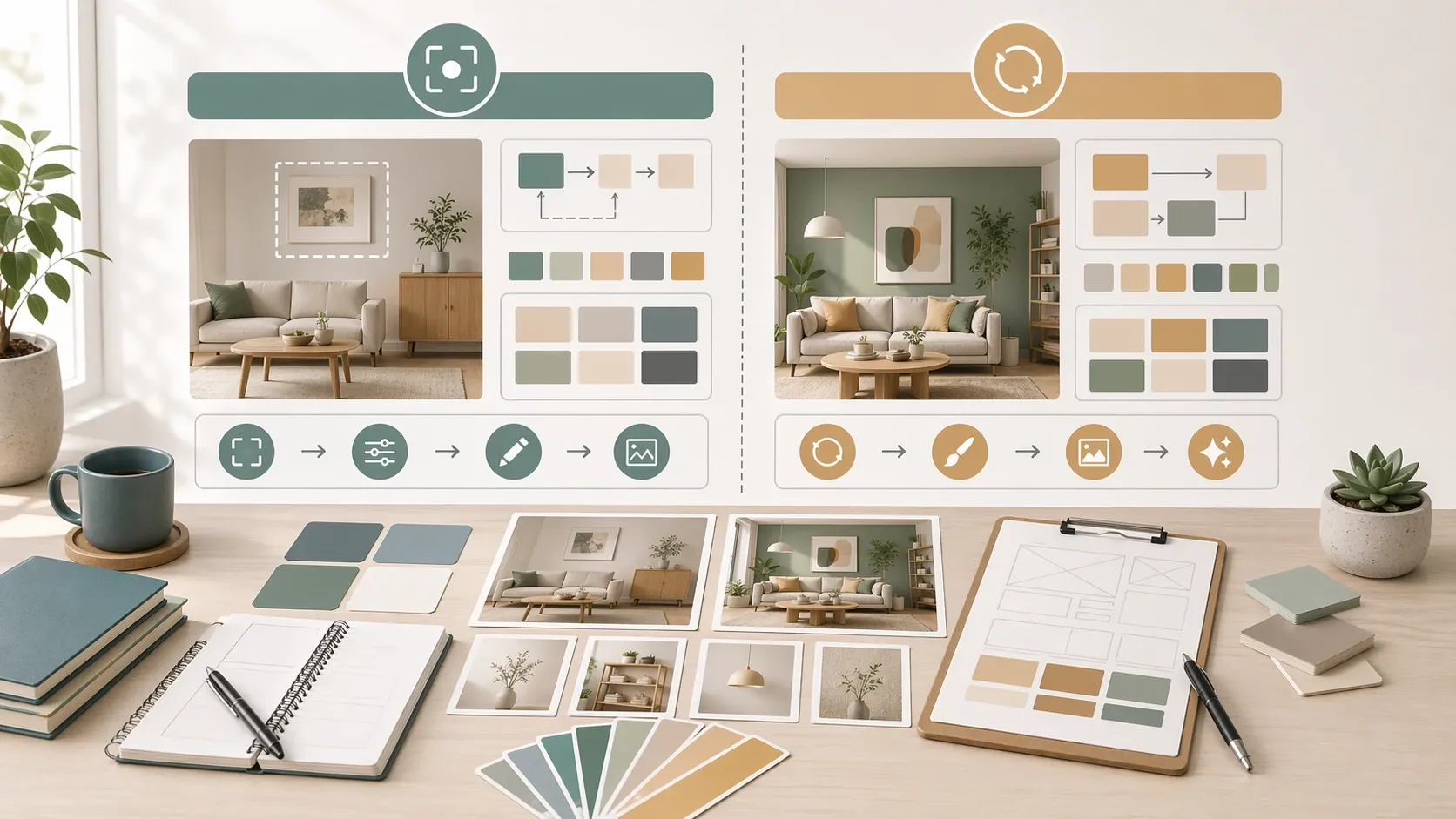 부분 수정과 전체 재해석을 같은 문장에 섞지 않는다 내용을 설명하는 이미지