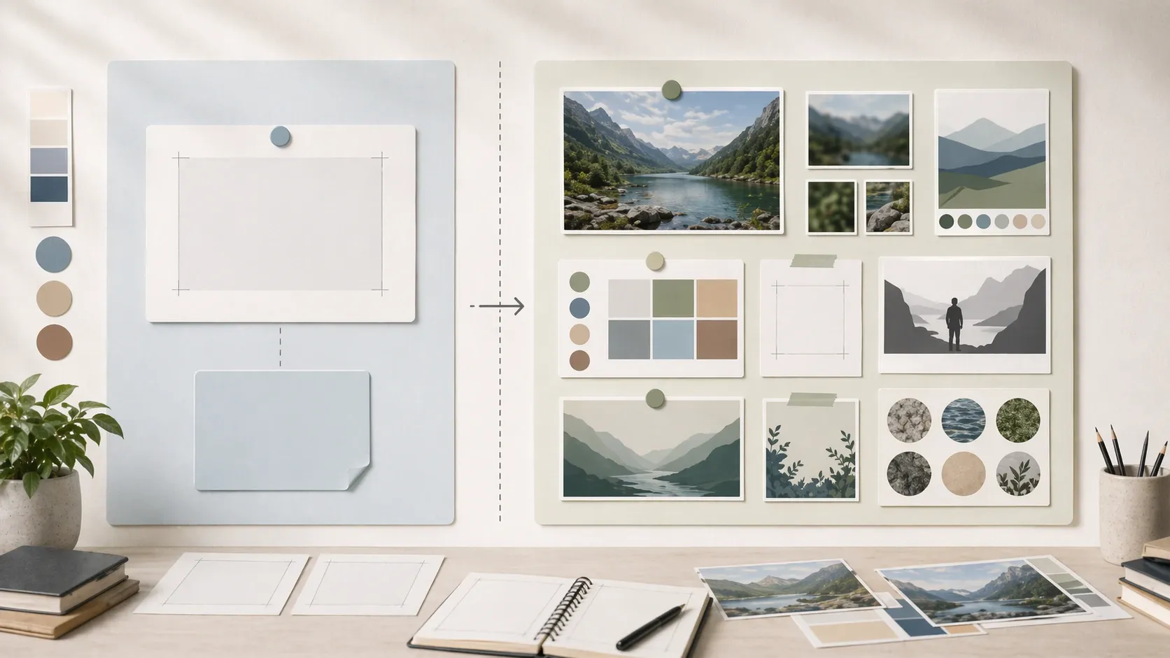 주제와 장면을 분리하면 실패 원인이 빨리 보인다 내용을 설명하는 이미지