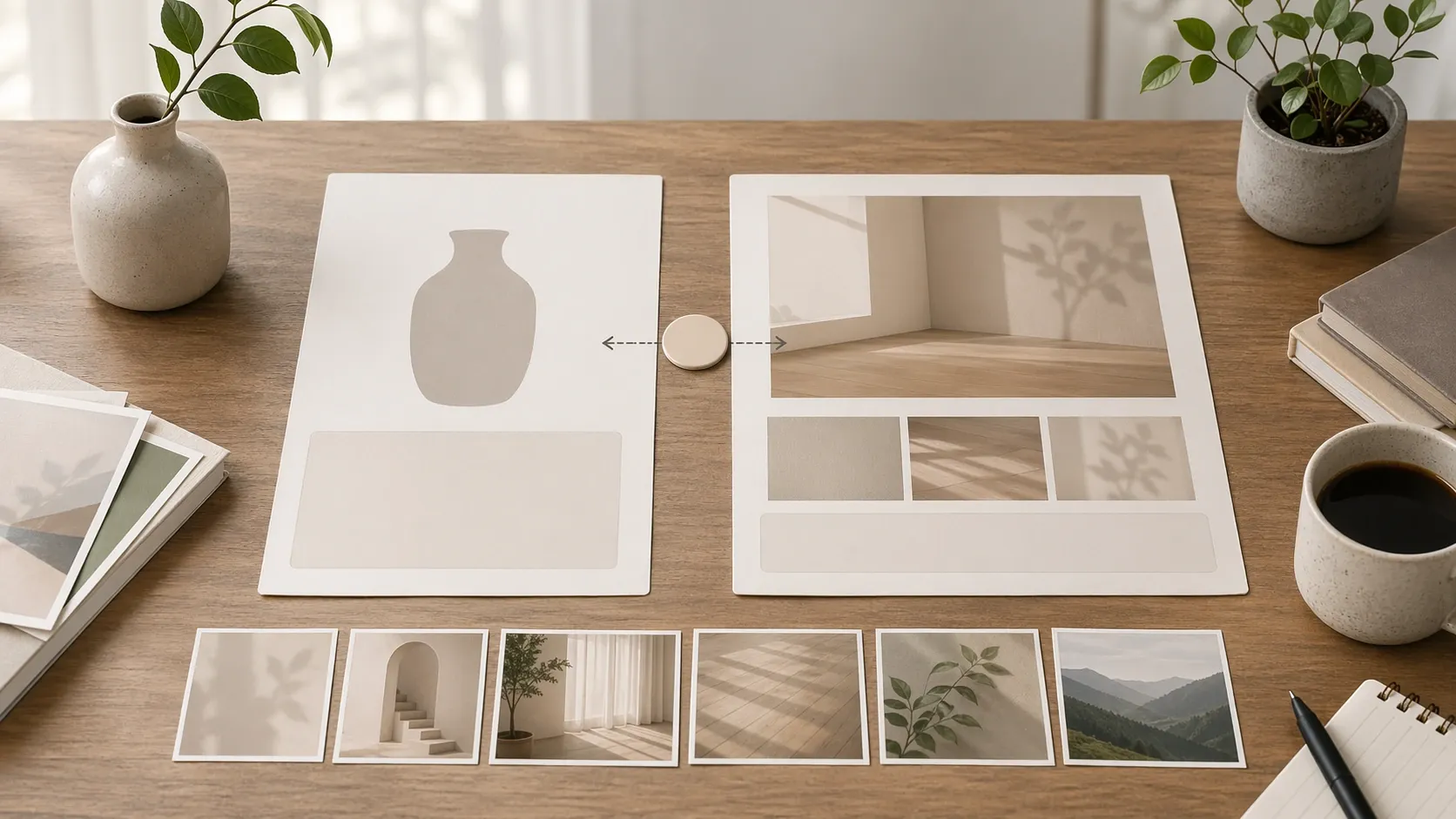 주제와 장면을 분리하면 수정 포인트가 선명해진다 내용을 설명하는 이미지