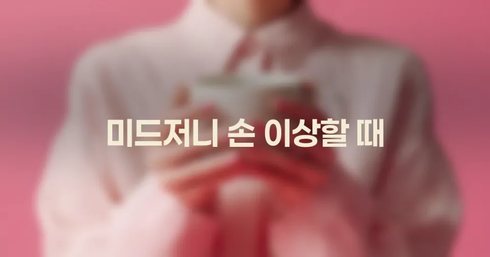 미드저니 손이 이상할 때: 손가락 붕괴를 줄이는 프롬프트 진단법