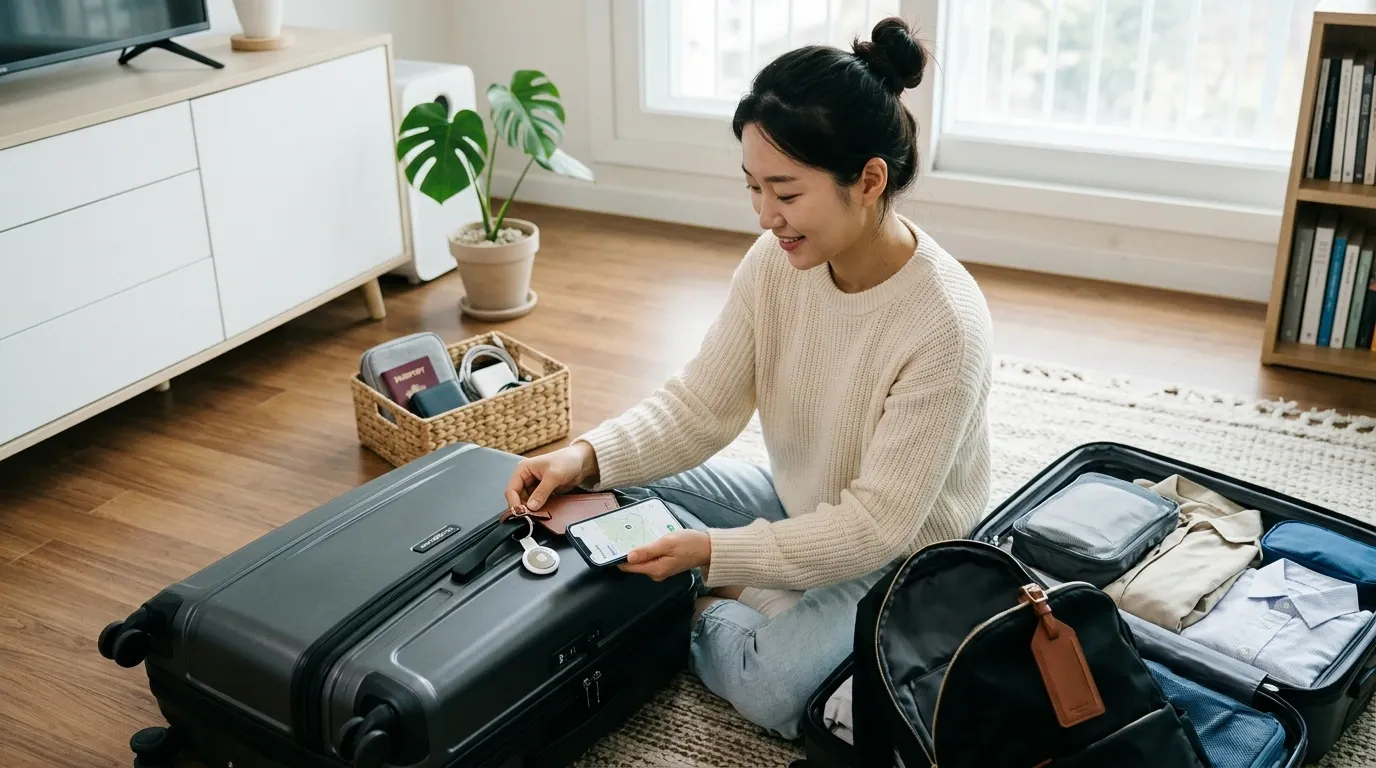 공항 수하물 분실, 이제 그만! 짐 분실 막는 확실한 방법: 수하물 표부터 사진 기록까지 한눈에 보기 내용을 설명하는 이미지