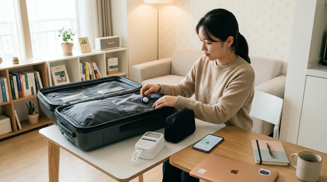 공항 수하물 분실, 이제 그만! 짐 분실 막는 확실한 방법: 수하물 표부터 사진 기록까지 자주 묻는 질문 내용을 설명하는 이미지